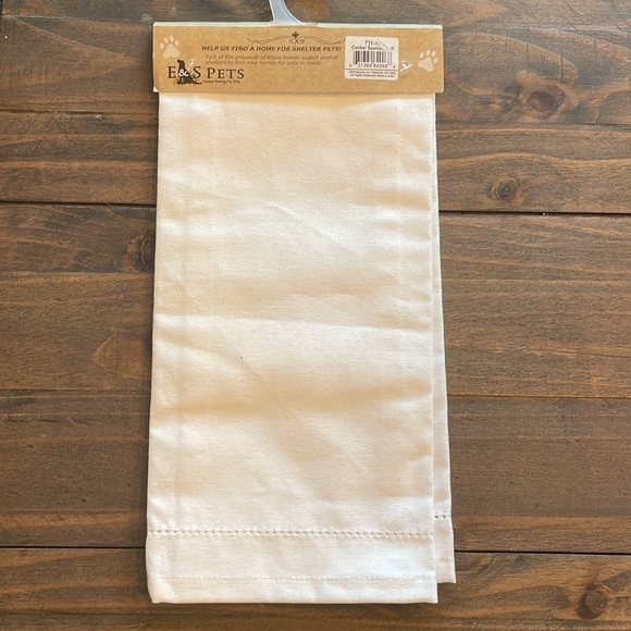 NWT E & S Imports 26” x 18” Buff Cocker Spaniel Kitchen Towel Dog Puppy - Picture 6 of 6